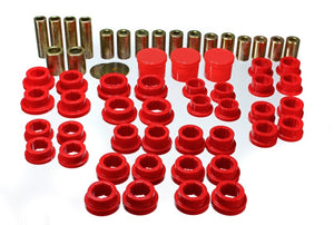 Energy Suspension 02-09 350Z / 03-07 Infiniti G35 Coupe Red Rear Control Arm Bushing Set