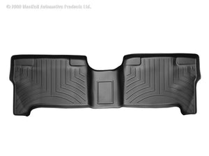 WeatherTech 04-06 Toyota Tundra Double Cab Rear FloorLiner - Black