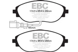 EBC 14-20 Audi S3 2.0 Turbo Redstuff Front Brake Pads