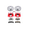 Power Stop 99-00 Cadillac Escalade Front Z36 Truck & Tow Brake Kit w/Calipers