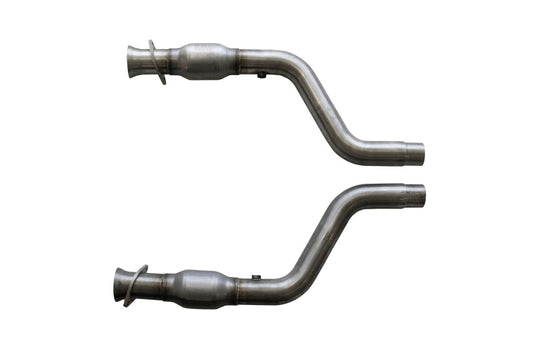 BBK 05-15 Dodge Challenger Charger Short Mid X Pipe w Catalytic Converters 2-3/4 For LT Headers