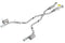 Borla 18-20 Dodge Durango SRT 6.2L V8 2.75in ATAK SS Catback Exhaust