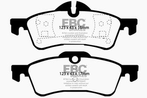 EBC 02-03 Mini Hardtop 1.6 Yellowstuff Rear Brake Pads