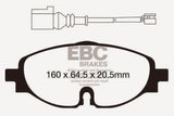 EBC 14+ Audi A3 1.8 Turbo Ultimax2 Front Brake Pads