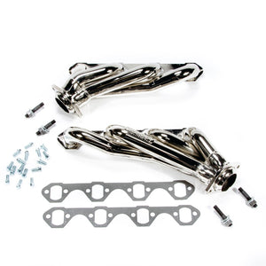 BBK 79-93 Mustang 351 Swap Shorty Unequal Length Exhaust Headers - 1-5/8 Titanium Ceramic