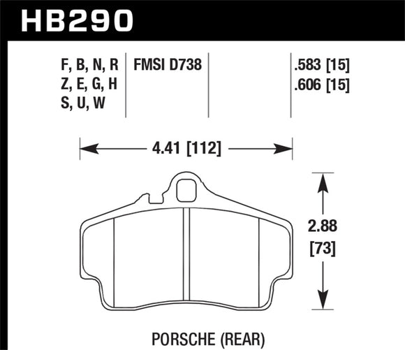 Hawk HP+ Street Brake Pads