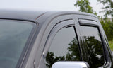 AVS 05-15 Toyota Tacoma Double Cab Ventvisor In-Channel Front & Rear Window Deflectors 4pc - Smoke