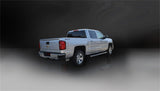 Corsa 14-19 GMC Sierra/Chevy Silv 1500 Crew Cab/Short Bed 5.3L V8 Polished Sport Single Side CB Exh