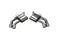 Corsa 16-24 Chevrolet Camaro SS/ZL1 6.2L V8 Polished Xtreme Axle-Back Exhaust (w/ Factory NPP Valve)