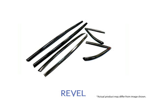 Revel GT Dry Carbon Door Window Moulding Cover 2020 Toyota GR Supra - 6 Pieces