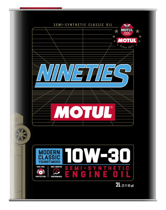 Motul 10W30 Classic Nineties Oil - 10x2L