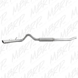 MBRP 2003-2007 Ford F-250/350 6.0L EC/CC Cat Back Single Side (Stock Cat)