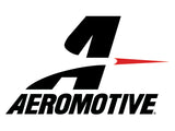 Aeromotive In-Line Filter - AN -10 size Male - 10 Micron Microglass Element - Bright-Dip Black