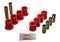 Energy Suspension 87-95 Nissan Pathfinder 2WD/4WD Red Front Control Arm Bushing Set