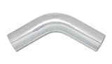 Vibrant 2.5in O.D. Universal Aluminum Tubing (60 degree Bend) - Polished