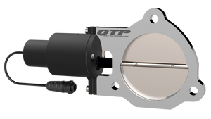 QTP 3.5in Bolt-On QTEC Electric Cutout Valve - Single