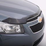 AVS 13-21 Mazda 6 (Fascia Mount) Aeroskin Low Profile Acrylic Hood Shield - Smoke