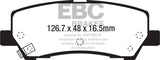 EBC 2015+ Ford Mustang 5.0L Bluestuff Rear Brake Pads