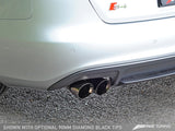 AWE Tuning Audi B8.5 S4 3.0T Track Edition Exhaust - Diamond Black Tips (102mm)