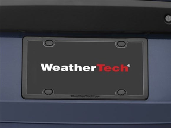 WeatherTech License Plate Frame Kit - Black