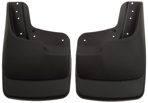 Husky Liners 99-09 Ford SuperDuty Reg/Super/Crew Cab Custom-Molded Front Mud Guards (w/Flares)