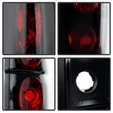 Spyder Nissan Hardbody 86-97 Euro Style Tail Lights Black Smoke ALT-YD-NH86-BSM