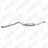 MBRP 04-11 Chevy Colorado / GMC Canyon 2.8L/2.9L/3.5L/3.7L Cat Back Single Side Aluminized Exhaust