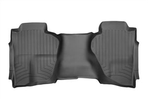 WeatherTech 15+ Ford F-150 (Supercrew w/ 1st Row Bucket Seats) Rear FloorLiners HP - Black