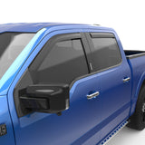 EGR 15+ Ford F150 Crew Cab In-Channel Window Visors - Set of 4 - Matte (573495)