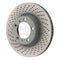 SHW 09-16 Porsche 911 Carrera w/o Ceramic Brake Left Front Drill-Dimp MB Brake Rotor (99735140101)