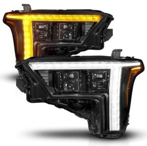 ANZO 22-24 Toyota Tundra (w/Factory LED Refl.) Z-Series Full LED Proj Headlights - Driver Side ONLY