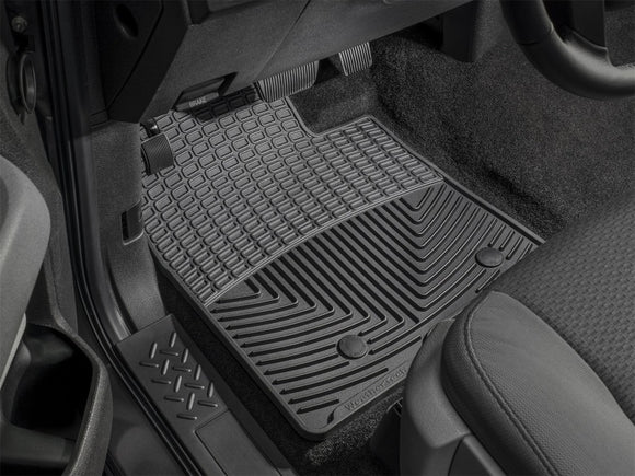 WeatherTech 11+ Ford Fiesta Front Rubber Mats - Black