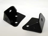 KC HiLiTES 07-18 Jeep JK A-Pillar Windshield Light Mount Bracket Set (Pair) - Black