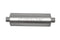 Gibson MWA Superflow Center/Center Round Muffler - 5x10in/3in Inlet/3in Outlet - Stainless