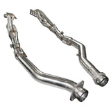 Kooks 12+ Jeep Grand Cherokee 6.4L 1-7/8in x 3in SS Longtube Headers w/Green Catted Connection Pipes