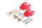BMR Suspension 15-18 Ford Mustang S550 Rear Camber Adjustment Lockout Kit - Red