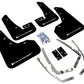 Rally Armor 15-21 MKVII VW Golf/GTI Black UR Mud Flap w/White Logo