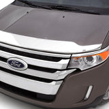 AVS 15-18 Ford F-150 Aeroskin Low Profile Hood Shield - Chrome