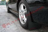 Rally Armor 02-07 Subaru WRX/STI/RS/2.5i (Wagons Req. Mod.) Basic Black Mud Flap w/Red Logo