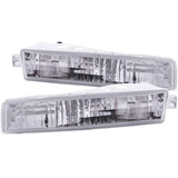 ANZO 1997-2001 Honda Prelude Euro Parking Lights Chrome