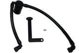 J&L 10-19 Ford Flex EcoBoost V6 Passenger Side Oil Separator 3.0 - Black Anodized