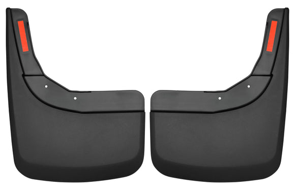 Husky Liners 19-23 Chevrolet Silverado 1500 (Excl. ZR2/TBoss) Rear Mud Guards - Black