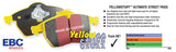 EBC 09-14 Mini Hardtop 1.6 Turbo J.C Works Yellowstuff Front Brake Pads