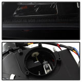 Spyder Subaru WRX 06-07 Projector Headlights - HID Model Only - Black PRO-YD-SWRX06-HID-LBDRL-BK
