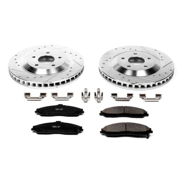 Power Stop 2004 Cadillac XLR Front Z23 Evolution Sport Brake Kit