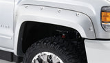 Bushwacker 15-18 GMC Sierra 2500 HD Pocket Style Flares 2pc - Black