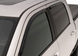 AVS 2019 Chevrolet Silverado 1500 Crew Cab Pickup Ventvisor In-Channel 4pc - Smoke