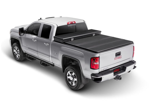 Extang 17-19 Ford F-250/F-350 Super Duty Short Bed (6-3/4ft) Solid Fold 2.0 Toolbox