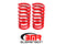 BMR 15-17 S550 Mustang Rear Drag Version Lowering Springs - Red