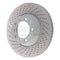 SHW 17-21 Porsche 911 Carrera 3.0L w/o Ceramic Brakes Left Rear Drilled MB Brake Rotor (9P1615601)